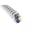 InLine 59996B lankstus kabelių vamzdis aukščio reguliavimo stalams, 4 skyriai, 68x36 mm, 1,28 m, pilkas