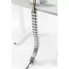 InLine 59996B lankstus kabelių vamzdis aukščio reguliavimo stalams, 4 skyriai, 68x36 mm, 1,28 m, pilkas
