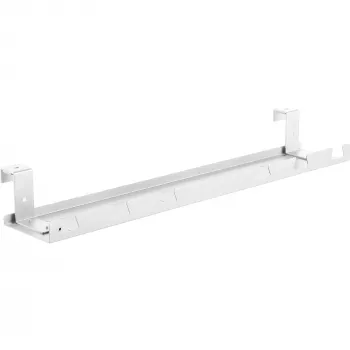 Kabelių vedimo lentyna / lentynėlė po stalu InLine 131×590×74 mm, balta