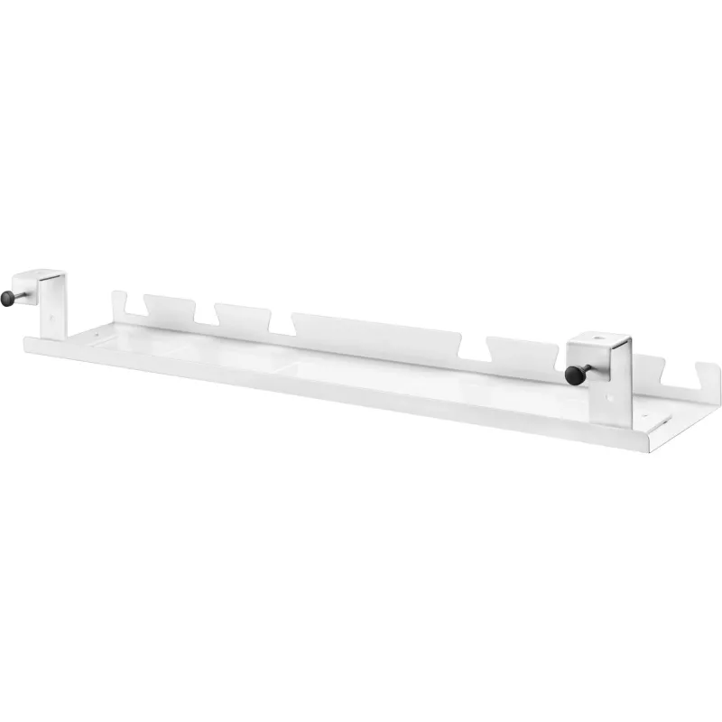 Kabelių vedimo lentyna / lentynėlė po stalu InLine 131×590×74 mm, balta