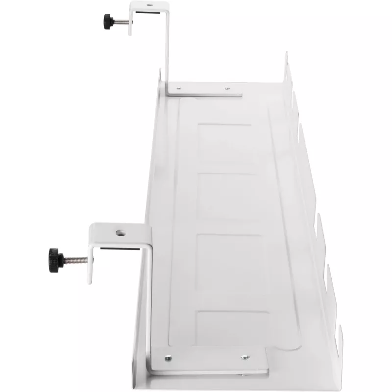 Kabelių vedimo lentyna / lentynėlė po stalu InLine 131×590×74 mm, balta