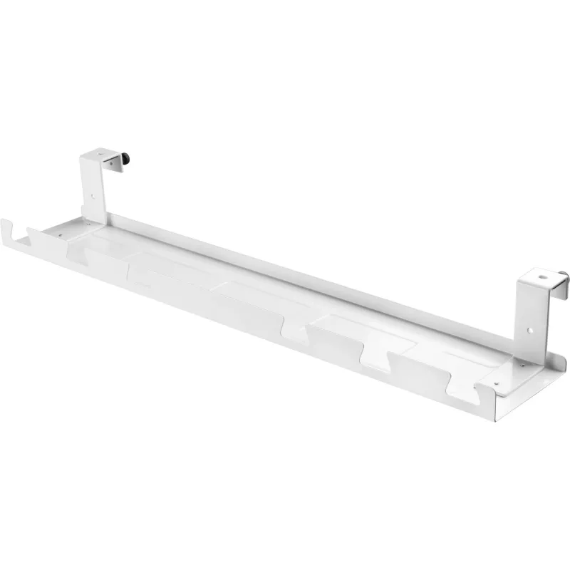 Kabelių vedimo lentyna / lentynėlė po stalu InLine 131×590×74 mm, balta