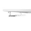 Kabelių vedimo lentyna / lentynėlė po stalu InLine 131×590×74 mm, balta
