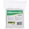 Kabelių rankovė InLine 1 m × 25 mm, tekstilinis vamzdelis su lipnia juostele, balta