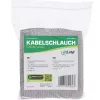 InLine kabelių kanalas, audeklinė žarna su lipduku, 1m x 25mm pilka