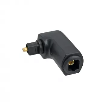 InLine optinis garso adapteris Toslink kištukas / lizdas 90° kampu