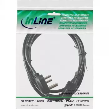 InLine maitinimo laidas Type D Pietų Afrika 5A / IEC kištukas 1,8 m