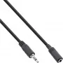 InLine garso adapterio laidas 4 kontaktų 2,5 mm kištukas / 4 kontaktų 3,5 mm lizdas 1 m