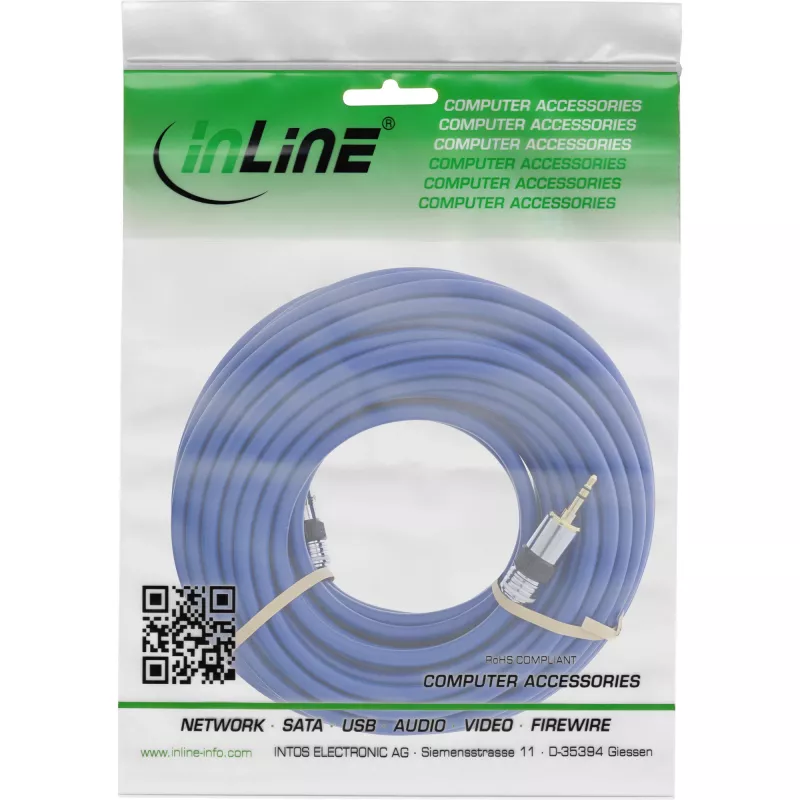 InLine Premium garso kabelis 3,5 mm stereo kištukas / kištukas 5 m