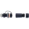 InLine Cat.6A movus jungčių rinkinys, vandeniui atsparus IP68, 2x RJ45 F/F, 1:1
