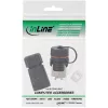 InLine Cat.6A movus jungčių rinkinys, vandeniui atsparus IP68, 2x RJ45 F/F, 1:1