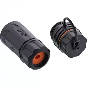 InLine Cat.6A movė, vandeniui atspari IP68, 2x RJ45 F/F, 1:1