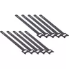 InLine kabelių raištis su lipnia juosta 180x12mm 10 vnt. juoda
