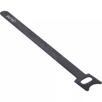 InLine kabelių raištis su lipnia juosta 180x12mm 10 vnt. juoda
