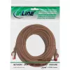 InLine Patch Laidas S/FTP PiMF Cat.6 250MHz PVC varis ruda 20m