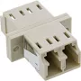 InLine 89989K Dupleksinis šviesolaidinis adapteris LC/LC MM, skirta montuoti į skydą