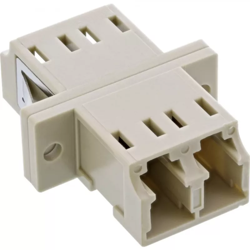 InLine 89989K Dupleksinis šviesolaidinis adapteris LC/LC MM, skirta montuoti į skydą