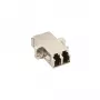 InLine 89989M – Metalinis optinis adapteris Duplex LC/LC MM su keramine mova ir flanšu