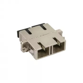InLine Fiber Optical Metal Adapter Duplex SC/SC MM keraminė įvorė su flanšu