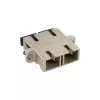 InLine Fiber Optical Metal Adapter Duplex SC/SC MM keraminė įvorė su flanšu
