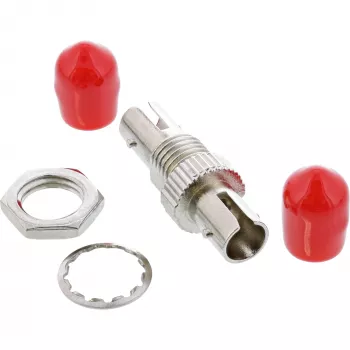InLine Fiber Optic jungtis Simplex ST/ST daugiamodė metaline mova 89990B