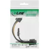 InLine vidinis maitinimo adapteris 6 kaiščių / 8 kaiščių PCIe vaizdo plokštėms