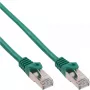 InLine Patch Laidas SF/UTP Cat.5e žalias 1,5 m