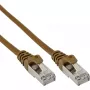 InLine Patch Laidas SF/UTP Cat.5e rudas 1,5 m