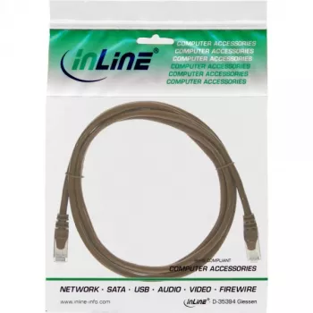 InLine Patch Laidas SF/UTP Cat.5e rudas 1,5 m