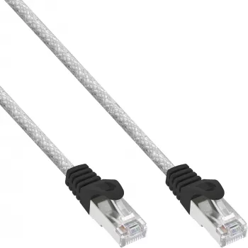 InLine Patch Laidas SF/UTP Cat.5e permatomas 1,5 m