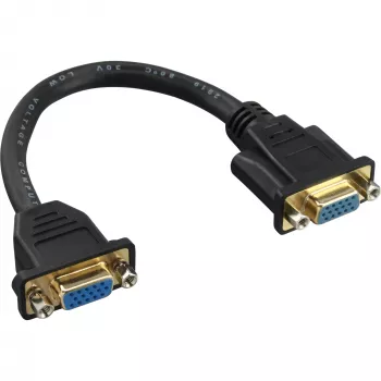 InLine VGA adapterinis kabelis 15 kontaktų VGA moteriška / moteriška 0,2 m