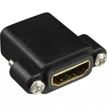 InLine HDMI adapteris Type A motina / motina su paauksuotais kontaktais ir flanšu, 4K2K