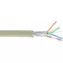 InLine Patch Laidas S/FTP PiMF Cat.6A halogen-free 500MHz pilkas 100m
