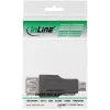 InLine Micro USB adapter Micro-B kištukas į USB A lizdą 31604