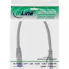 InLine Patch Laidas S/FTP PiMF Cat.6A halogen-free 500MHz pilkas 0,25m