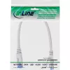 InLine Patch Laidas S/FTP PiMF Cat.6A halogen-free 500MHz baltas 0,3m