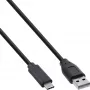 USB 2.0 laidas InLine 35734 USB-C kištukas / USB-A kištukas juodas 1,5 m