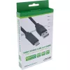 InLine USB 2.0 laidas, USB-C kištukas / USB-A kištukas, juodas, 1 m