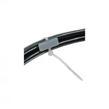 InLine kabelio raištis 100x2,5mm su žymėjimo lauku 8x24mm 100 vnt.