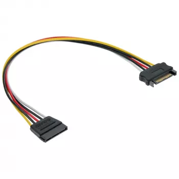 SATA maitinimo ilginimo laidas lizdas/kištukas 1m InLine 29651C