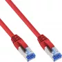 InLine Patch Laidas S/FTP PiMF Cat.6A be halogenų 500MHz raudonas 20m