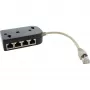 InLine ISDN skirstytuvas 1→8, 0,15 m, su rezistoriais