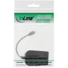 InLine ISDN skirstytuvas 1→8, 0,15 m, su rezistoriais