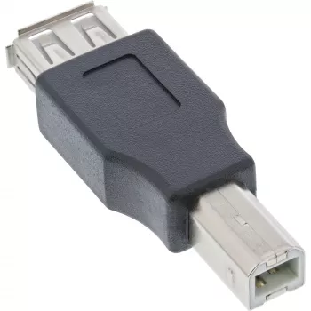 USB 2.0 adapteris A tipo lizdas / B tipo kištukas InLine 33442