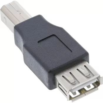USB 2.0 adapteris A tipo lizdas / B tipo kištukas InLine 33442