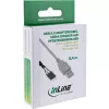 InLine USB 2.0 adapterinis kabelis USB A tipas kištukas / Pin Header kištukas, 0,40 m