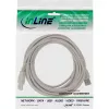 USB 2.0 laidas, A tipo kištukas / kištukas, smėlio spalvos, 0,5 m, InLine 34305H