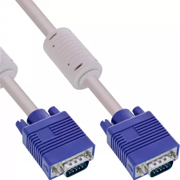 InLine S-VGA laidas 15 HD pilkas, kištukas / kištukas, 3 m