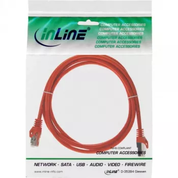 InLine Patch Laidas SF/UTP Cat.5e oranžinis 0,25 m