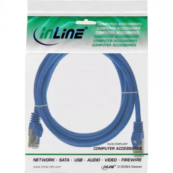 InLine Patch Laidas F/UTP Cat.5e mėlynas 1,5 m